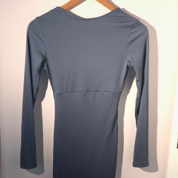 🌻Slate/Grey Bodycon dress🌻 - Picture 3 of 4